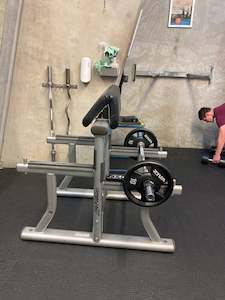 Pre Owned Equipment: Life Fitness Preacher Curl Rack
