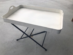 Products: Tray on Stand - Blue Moon Rummage