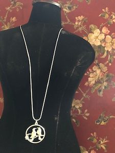Products: Birdies Necklace - Blue Moon Rummage