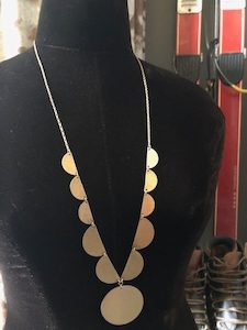 Gold colouring Necklace - Blue Moon Rummage