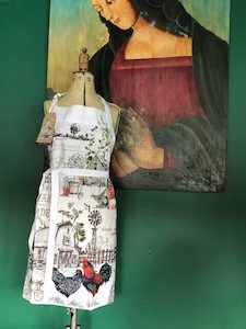 Country Life Apron - Blue Moon Rummage