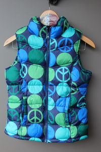 Products: Youths Peace Vest - Blue Moon Rummage