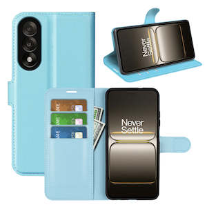 Other Cases: OnePlus Nord 5 PU Wallet Case [LightBlue]