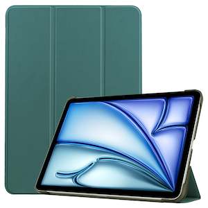 iPad Air 13 (M3, 2025) Tri Fold PU Leather Case [Teal]