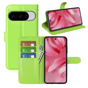 Other Cases: Google Pixel 10 Pro PU Wallet Case [Green]