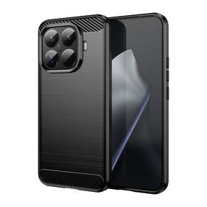 Xiaomi 15T Pro Carbon Fibre Brushed Case [Black]