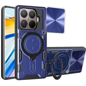 Xiaomi 15T Pro Ring Kickstand Case w/ Camera Cover [Navy]