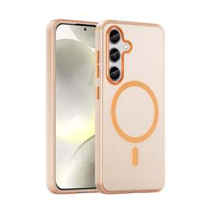 Samsung Galaxy S24 / S25 MagSafe Soft Matte Case [Orange]