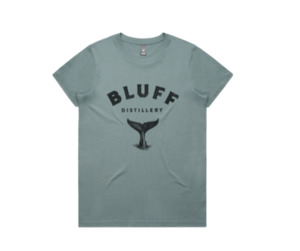 Merch: BLUFF TEE WOMENS - WHALE DESIGN