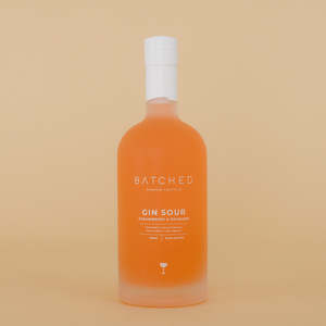 Batched Cocktails, Gin Sour