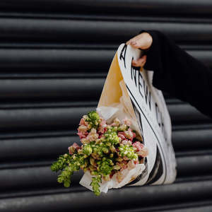 For Him: Seasonal Blooms Flower Carrier - Best Seller