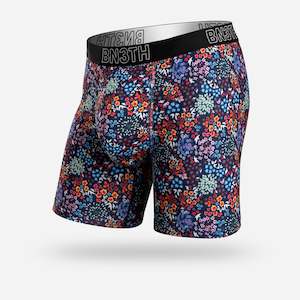 Prints: INCEPTION BOXER BRIEF : FLORAL FIELD NAVAL