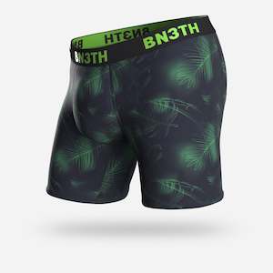 Prints: PRO BOXER BRIEF : JUNGLE BLUR DARK NAVY