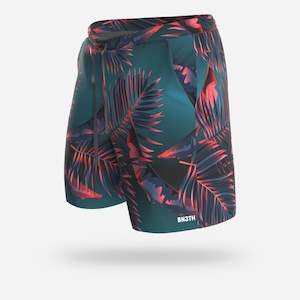 Water Shorts: AGUA VOLLEY 2n1 SHORT : RADICAL TROPICS TEAL