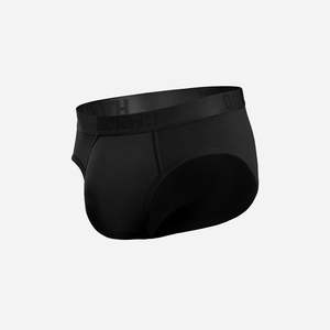 Solid: Classic Icon Brief With Fly: Black