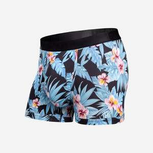 Underwear: Classic Icon Trunk : Vintage Hawaii - Fog