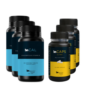 Wls Supplements: BN Caps and BN Cal Subscription - 3 bottles of each
