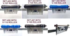 Combo Deals: KEEL ROLLERS-300MM  POLYURETHANE ROLLER WITH BRACKET + 2 X END CAPS +19MM HEX BOLT