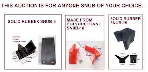 Snubs: LARGE SOLID RUBBER SNUB FOR BOAT TRAILERS & JET SKI