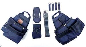 Toolbelts Accessories: CARPENTER’S HEAVY DUTY NYLON SLIDE & SWAP ON BELT FOR 33" TO 45" INCH WITH NYLON LOOPS.