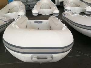 Rib Alloy Hulled: RIB 270A alloy hull.
