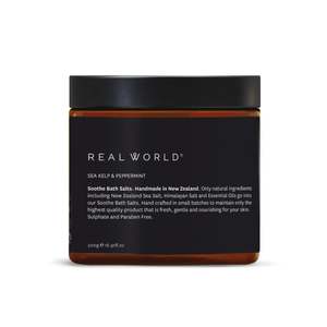 Real World: Soothe Bath Salts Sea Kelp & Peppermint