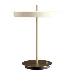 Asteria Table Lamp Pearl White