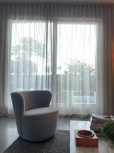 Kennedy Swivel Occassional Chair Blue Velvet