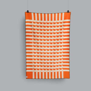 Roros Kvam Orange Throw