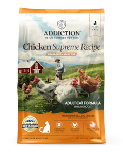 Addiction: Grain Free Chicken Supreme Recipe Adult (Cat)