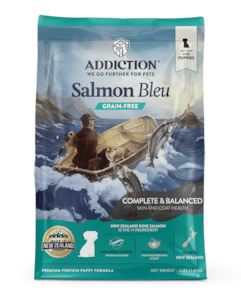 Addiction Foods: Addiction: Grain Free Salmon Bleu (Puppy)