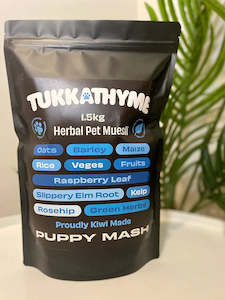 Tukkathyme: Herbal Muesli Baby Puppy Weaning Mash