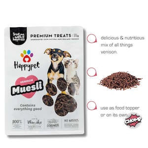 Happypet Treat: Venison Muesli