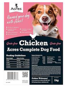 Acres: Acres: Premium Chicken Grain Free Dog Food
