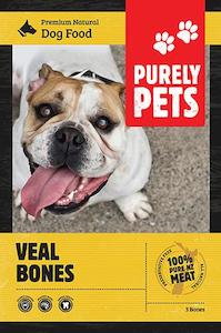 Purely Pets: Veal Bones 3kg
