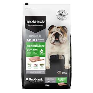 BlackHawk: Dog Adult Chicken & Rice - 20kg