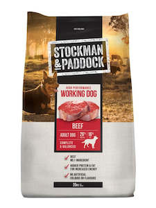 Stockman & Paddock: Working Dog Beef