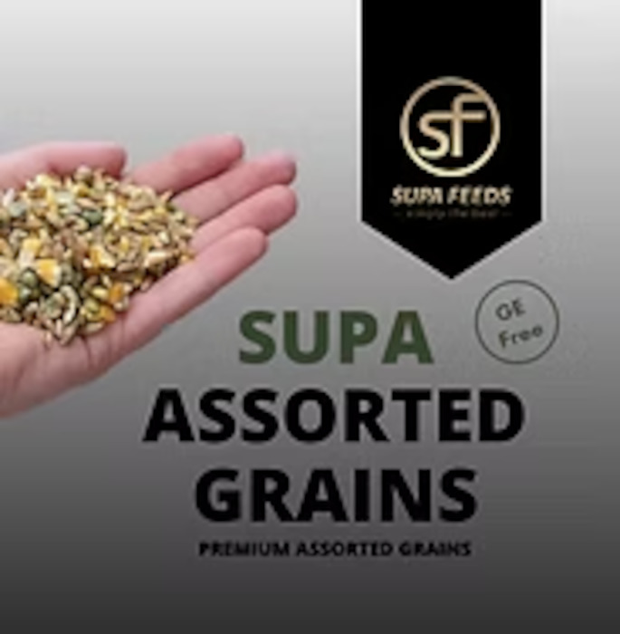 Chicken Duck: Supa Feeds: Supa Assorted Grains 20kg