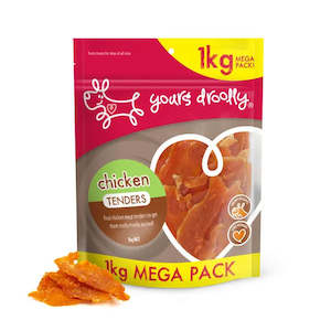 Bones Chews Treats: Chicken Tenders - Yours Droolly - Mega Pack 1kg
