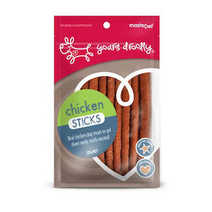 Bones Chews Treats: Yours Drooly Chicken Sticks - 120g