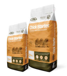 Seeds: NRM: Chick Starter Crumble - 10kg