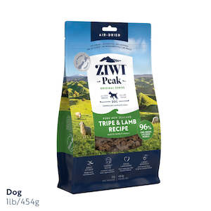 Beef: Ziwi Peak Air Dried Lamb and Tripe 454g