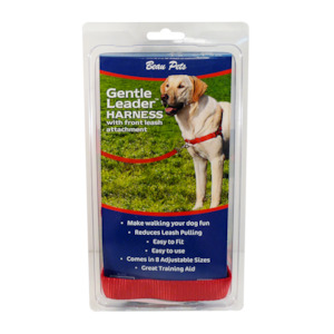 Equipment: Gentle Leader: Front Lead Harness - Red, Large