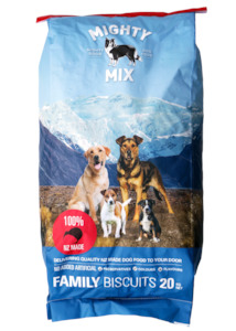 Mighty Mix: Family Dog Biscuits