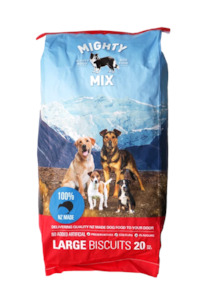 Mighty Mix: Large Dog Biscuits