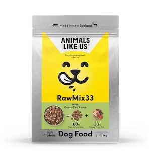 Animals Like Us: DOG RawMix33 with Lamb 2kg