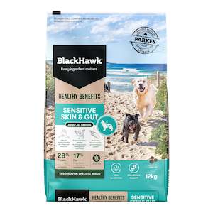 Pets With Sensitivities: BlackHawk: Dog Sensitive Skin & Gut