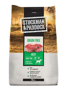 Raw Per Kg: Stockman & Paddock: Grain Free Beef
