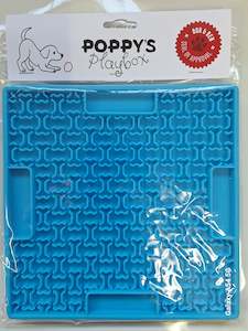Lick Mat 210mm x 210mm - Poppy's Playbox