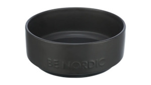 BE NORDIC: Non-Slip Bowl - Black 1.2ltr